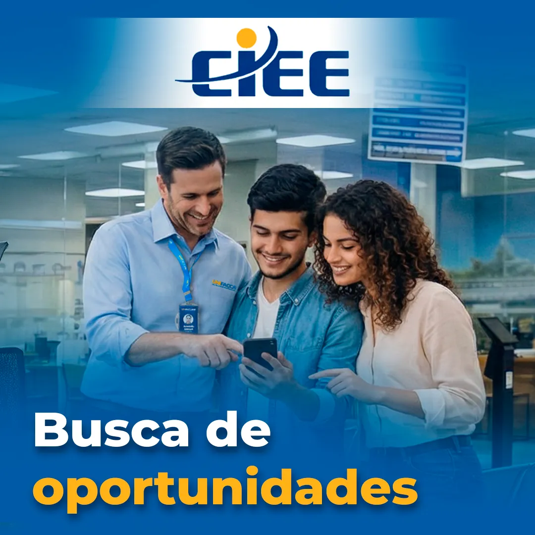 Busque oportunidades pelo CIEE