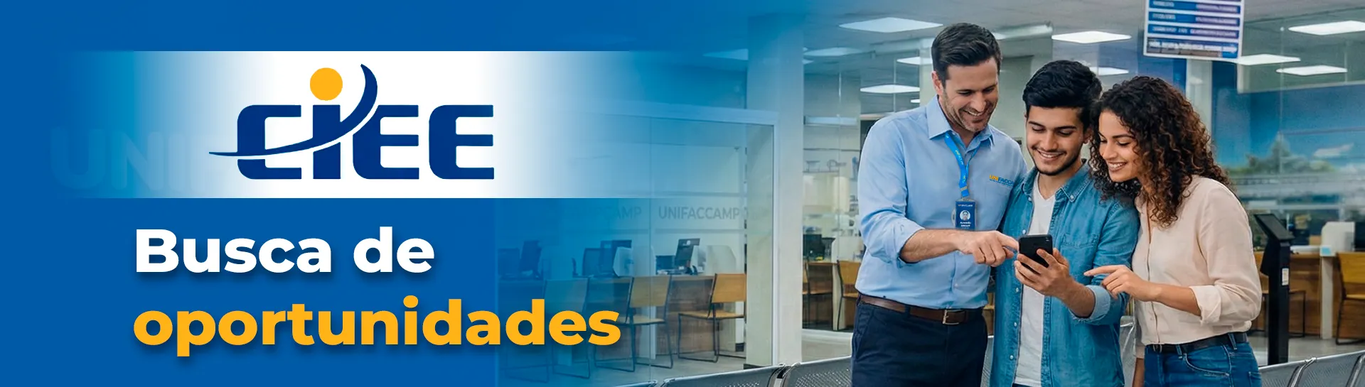 Busque oportunidades pelo CIEE